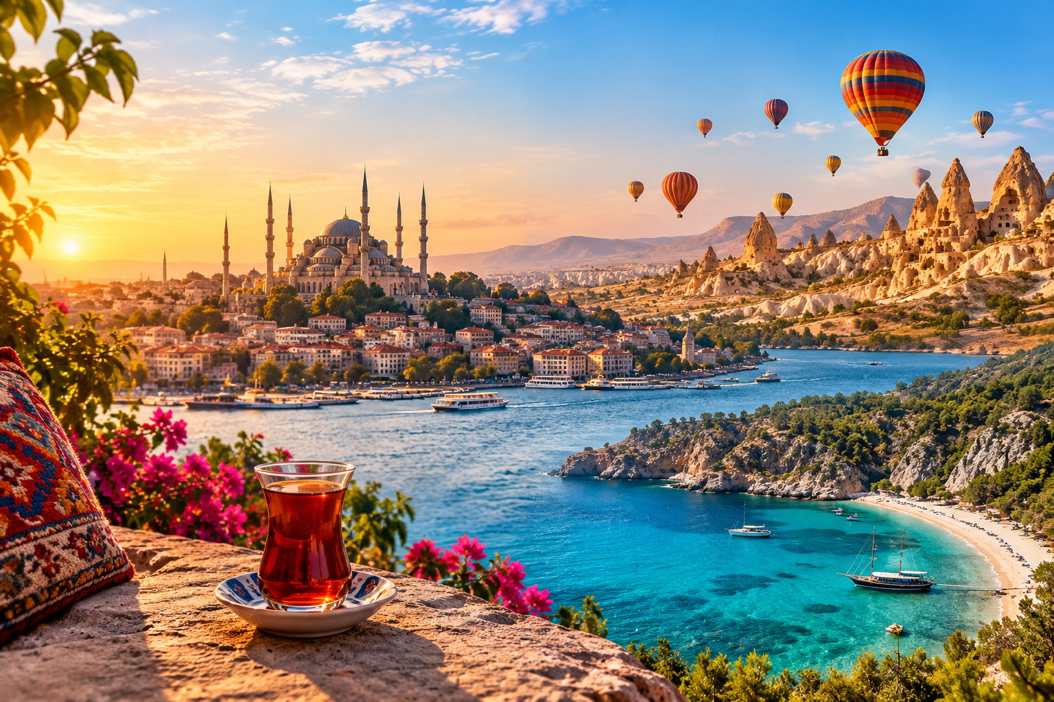 Best Time to Visit Turkey for Beaches, Cities, and Sights