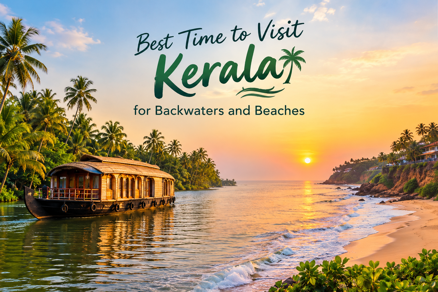 Best Time to Visit Kerala for Backwaters and Beaches