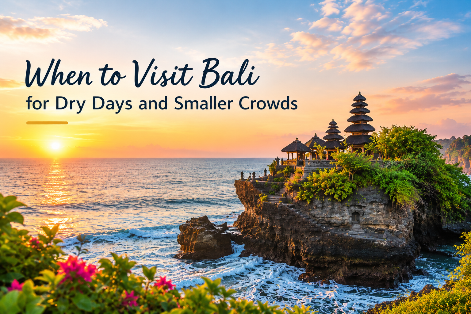 When to Visit Bali for Dry Days and Smaller Crowds